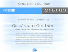 Tablet Screenshot of girlsnightoutindy.com